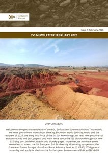 SSS division newsletter cover image