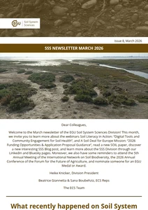 SSS division newsletter cover image