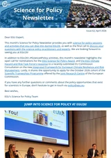 Science for Policy Newsletter - April 2026