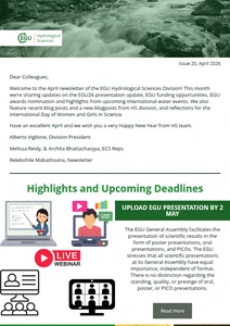 HS division newsletter cover image