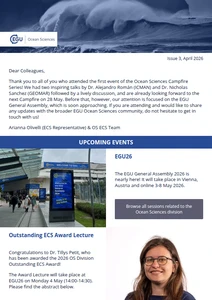 OS division newsletter cover image