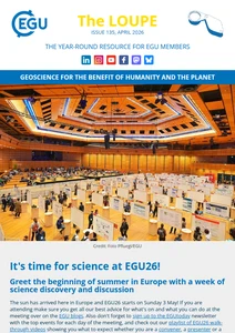EGU newsletter cover image
