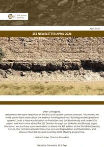 SSS division newsletter cover image