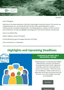 HS division newsletter cover image