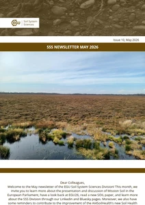 SSS division newsletter cover image
