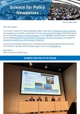 Science for Policy Newsletter - May 2026