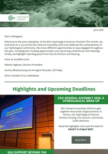 HS division newsletter cover image