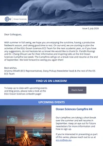 OS division newsletter cover image