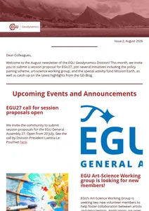 GD division newsletter cover image