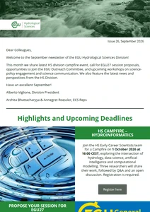 HS division newsletter cover image