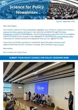 Science for Policy Newsletter - September 2026