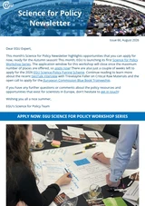 Science for Policy Newsletter - August 2026